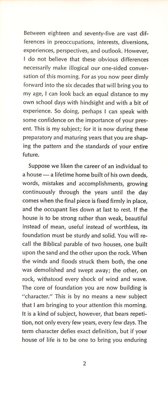 Eisenhower Commencement Address 1966 - Page 4